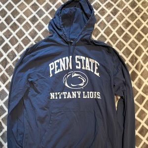 Men’s Tailgate Navy Penn State T-Shirt Hoodie